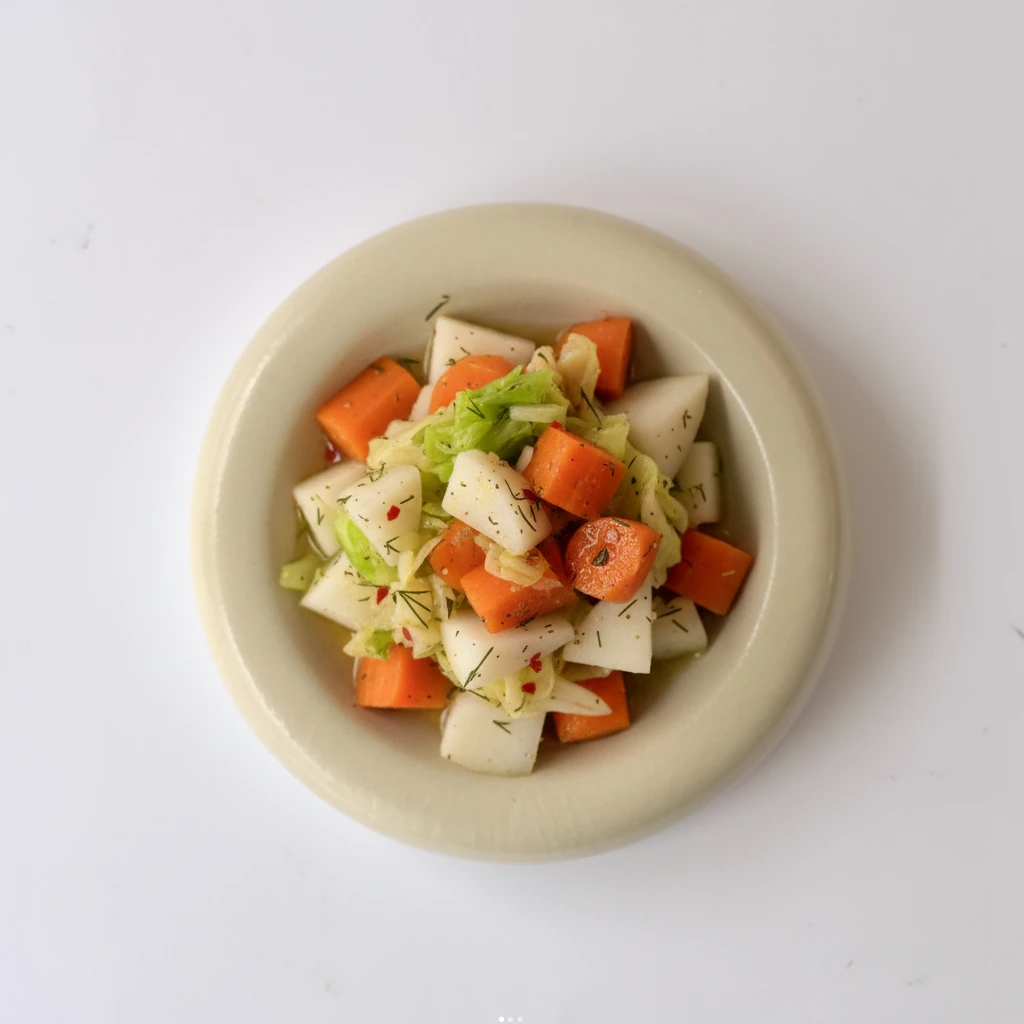 Lacto-fermentiertes Gemüse